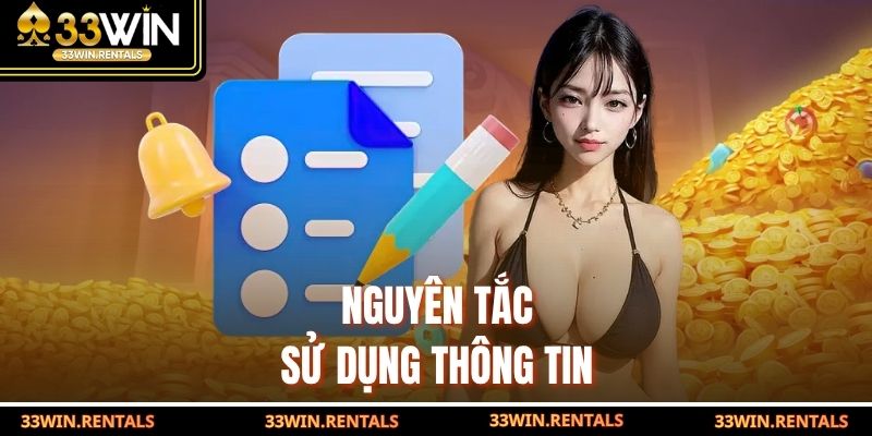 Nguyên tắc sử dụng thông tin